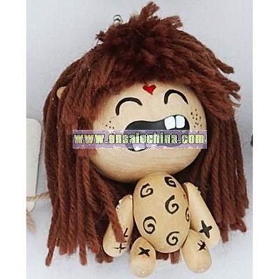 Wooden Savages Doll