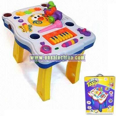Learning Table with Microphone and Keyboard