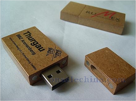 Recycled Paper USB Flash Disk