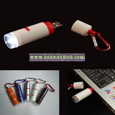 USB Flash Drive with Torch