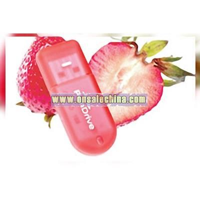 Fruity Strawberry USB Flash Drives