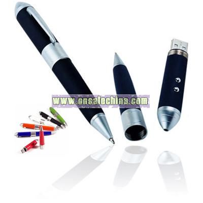 USB Flash Pen Drive with Laser