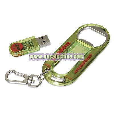 Bottle Opener with 1GB Thumb Drive