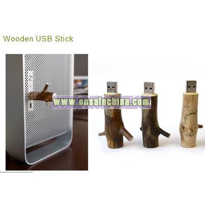 Wood and Paper USB Flash Drives