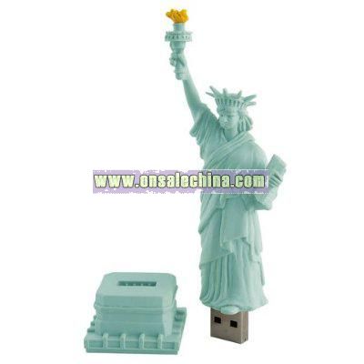 USB Flash Disk (Statue of Liberty 4GB USB Flash Drive)