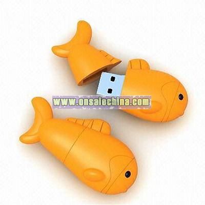 Fish-shaped USB Flash Drive