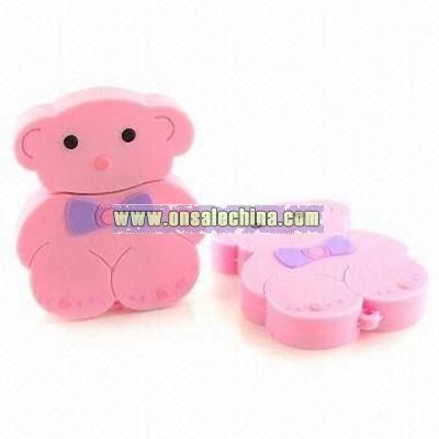 Pink Bear Design USB Flash Drive