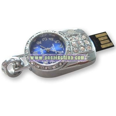 Crystal Watch USB Flash Drive