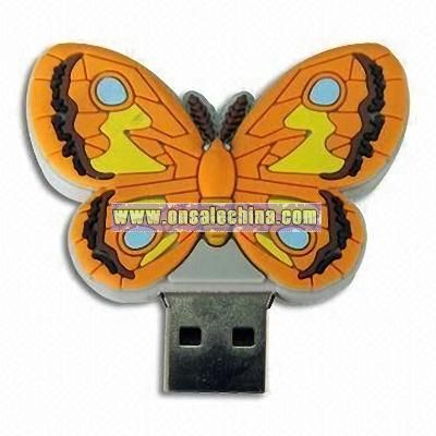 Butterfly Shaped USB Flash Drives