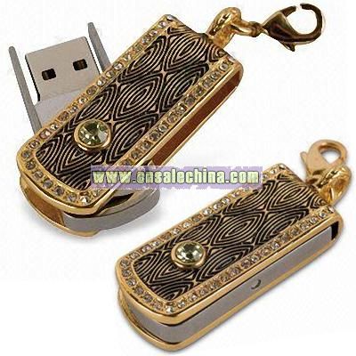 Gold Diamonds USB Flash Drives