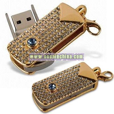 Gold Diamond USB Flash Disk