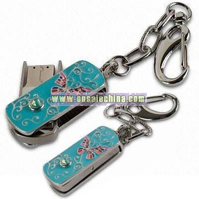 Jeweler Keychain USB Flash Memory