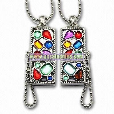 Custome Necklaces USB Flash Disk