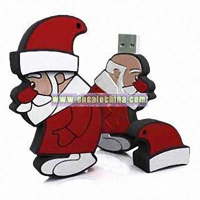 interesting Santa Claus USB Memory Stick