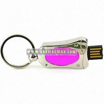 Keychain USB Flash Drive with COB Technology