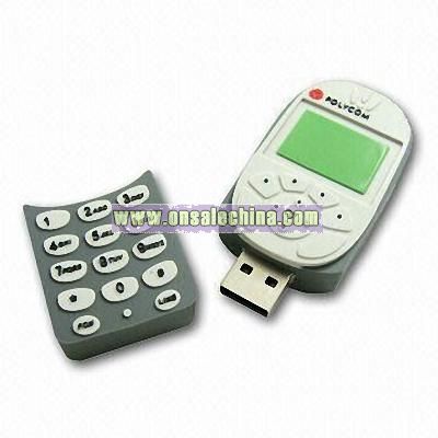 Cell Phone Shaped USB Memory Stick