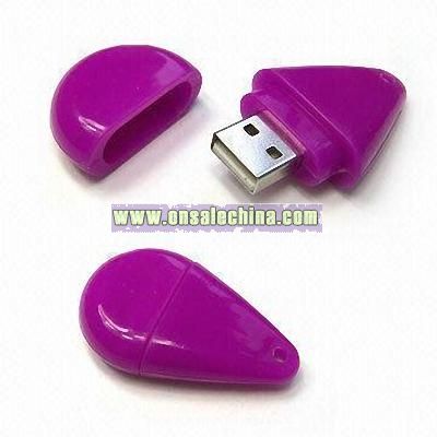 Bean-shaped Design USB Flash Drive