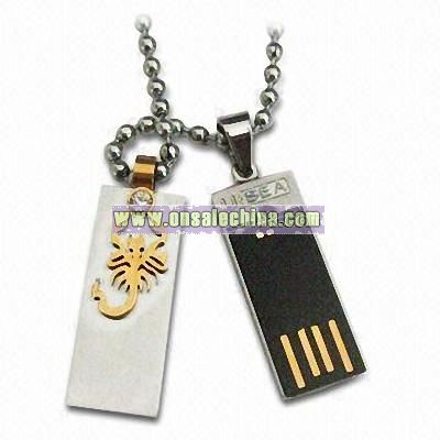 Jewelry Necklace USB Flash Drive