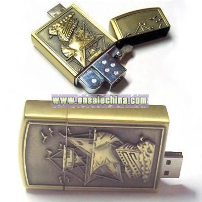 Metal Lighter USB Flash Drive
