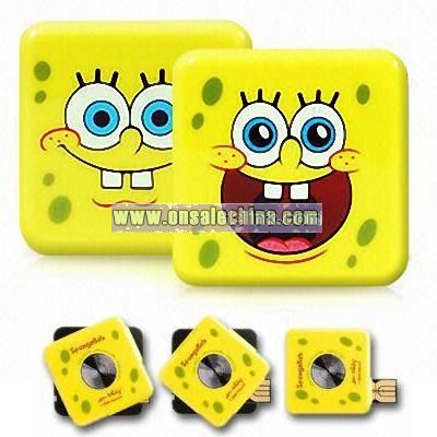 Sponge Bob Shaped USB Flash Memory Stick