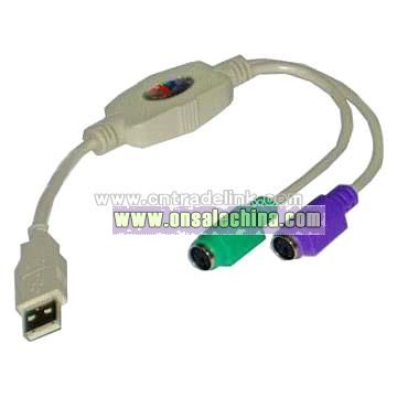 USB to PS2 Cable