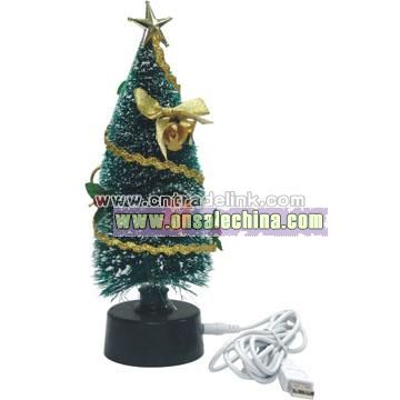 USB Christmas Tree with Music & Light
