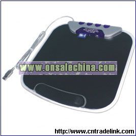 4-Port USB Card Reader Mouse Pad