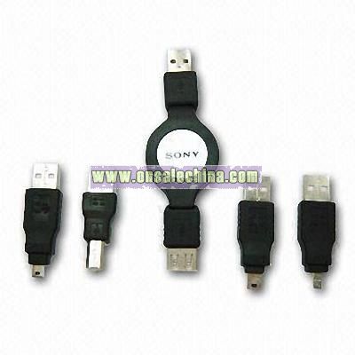 USB 2.0 Retractable Extension Cable