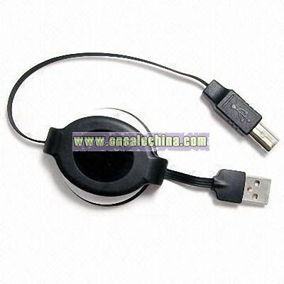 USB 2.0 Cable in Auto Retractable Type
