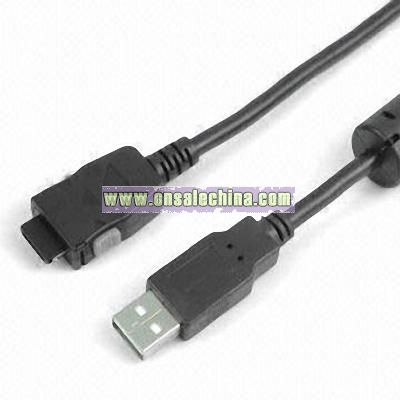 USB Charge Cable with 2 Ferrite Cores