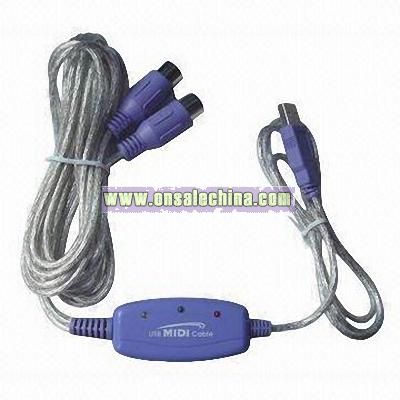 USB MiDi Cable