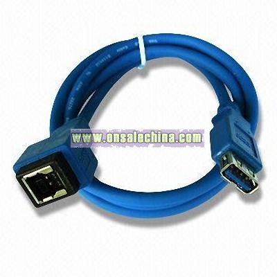 USB 3.0 Cable Assembly with AF to BM Type