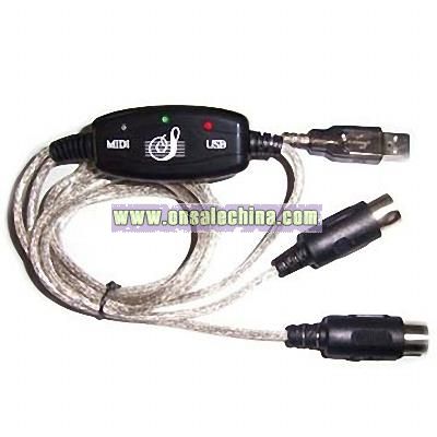 MIDI USB Cable