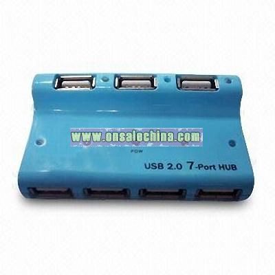Mini USB 2.0 Hub with 7 Ports