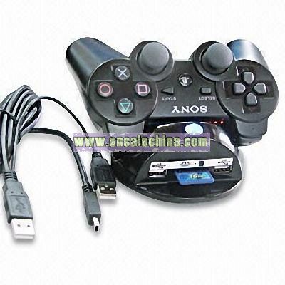 4-in-1 PS3 Power Base with USB Hub