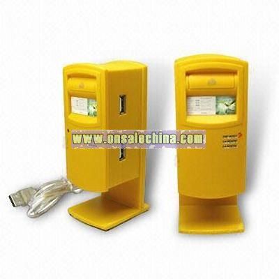 4-port Mailbox USB HUB