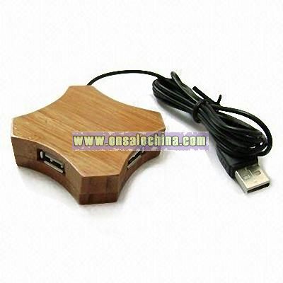 Bamboo USB HUB