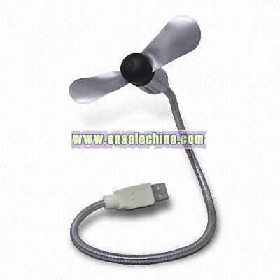 Portable USB Fan with Flexible Neck