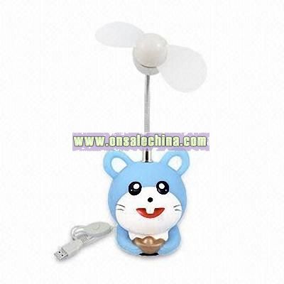 Foldable Hamster USB Fan