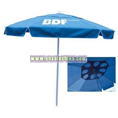 Large windproof beach umbrella