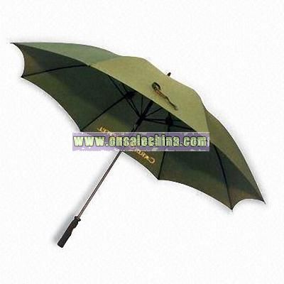 Golf Umbrella with Full Fiberglass Ribs