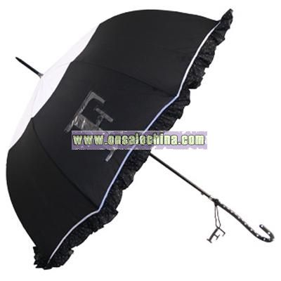 Black and White Dome Umbrella