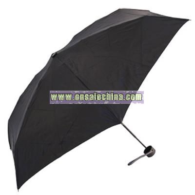 Mini Round Gents Black Umbrella