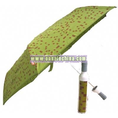 Green Mosaic Umbrella