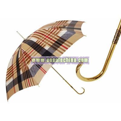 Brown Plaid umbrella