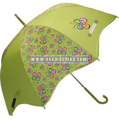 Unique and Novelty Pretty World Green Umbrella