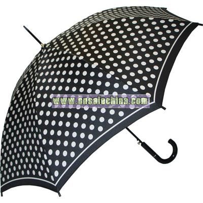 Full-Length Riva Polka Dot Umbrella