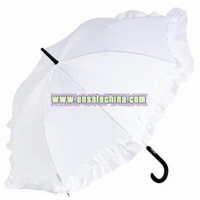 Ladies Frilled Collection - White