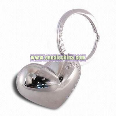 Love Keychain with Diamond
