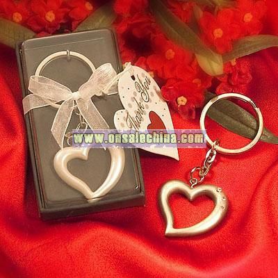 Heart wedding Keychain